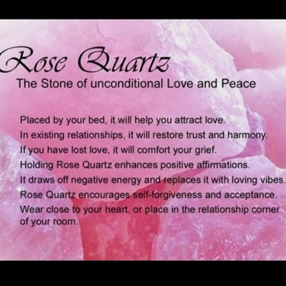 Crystal Hearts 6 Assorted Beautiful Crystal Gemstones - Picture 16 of 16